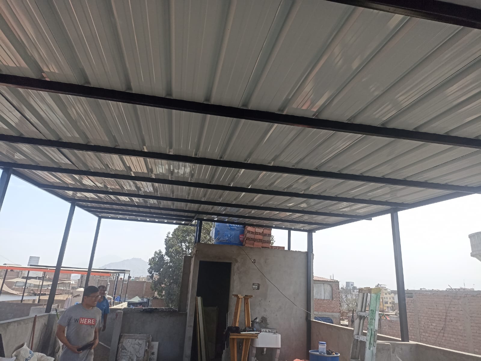 Estructura de techo
